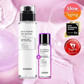 [Glow Care] COSRX The 6 Peptide Skin Booster Serum 150ml (+30mL) / 코스알엑스 더 6 펩타이드 스킨 부스터 세럼 150ml 기획 (+30mL)