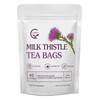 Organic Milk Thistle Tea Bags, 40 Teabags, 3g/Bag - Supports