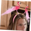 TOVINANNA Flamingo Headband Soft Comfortable Lightweight Hawaiian Party Accessory for