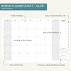 BEZEND Planner 2024-2025, Large Size 8.5" x 11" Weekly Notebook