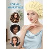 Years Calm Gorros Ducha Reutilizables Impermeables Mujer Cabello Diseño Elástico