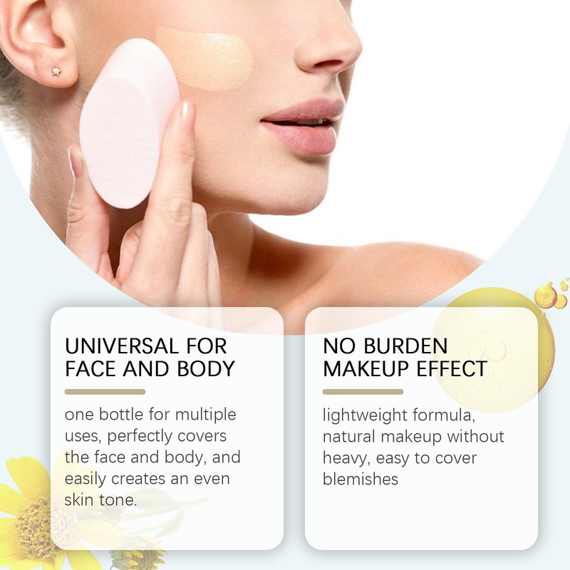 All-Over Complexion Per/fector,Concealing Foundation Per/fecting Cream,Concealer Full Coverage,Evens Skin Tone