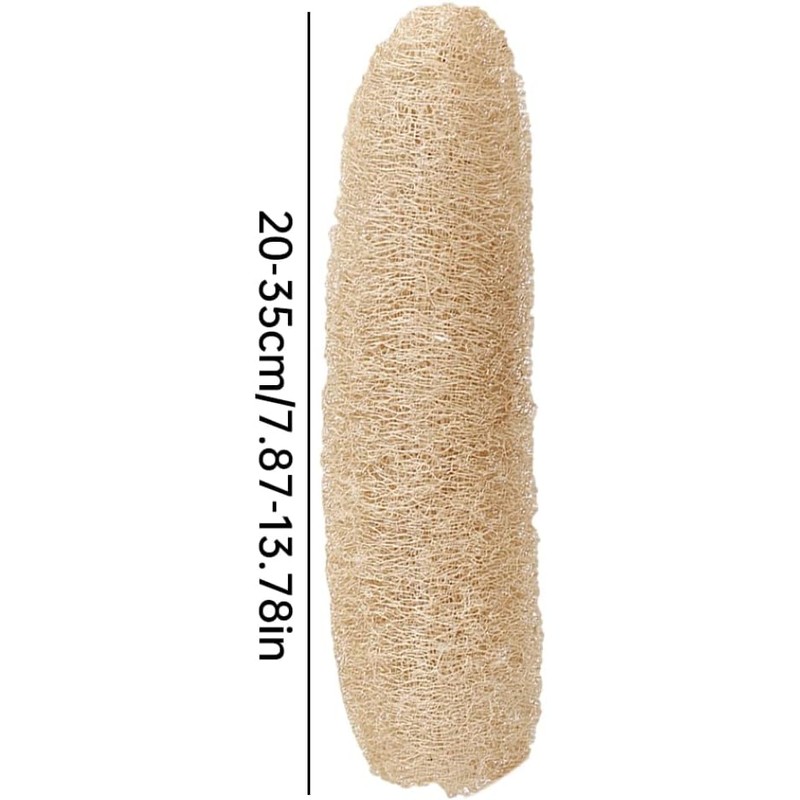 Esponja de Loofah Natural para Cuerpo y Limpieza del Hogar