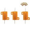 Pack of 3 25W 47 Ohm High Performance Wire Wound