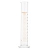 FELTECHELECTR Graduated Glass Cylinder Accurate Laboratory Measuring Tool for Experiments