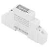 Electric Meter Digital LCD 220V Single Phase DIN-Rail Electronic KWH