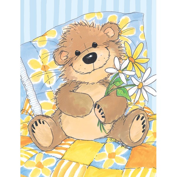 Suzy's Note Card Collection Stationery, Willy Bear's Daisy - 10857