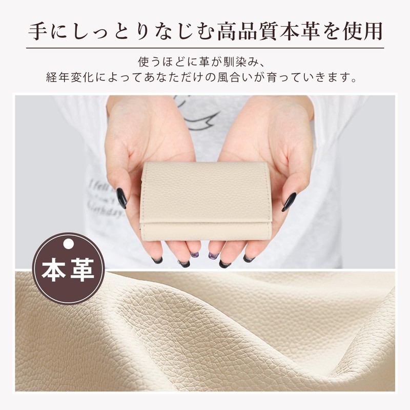 imeetu Mini Wallet, Trifold Wallet, Small, Travel Wallet, Women's, Men's,