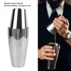 Shaker Cocktail Tin 2 Layer 800 and 600ml Well Sealed
