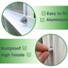 50 Cropped Head Aluminium Greenhouse Nuts & Bolts Genuine Elite
