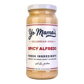 YO MAMAS Salsa Spicy Calabrian Alfredo 453GR