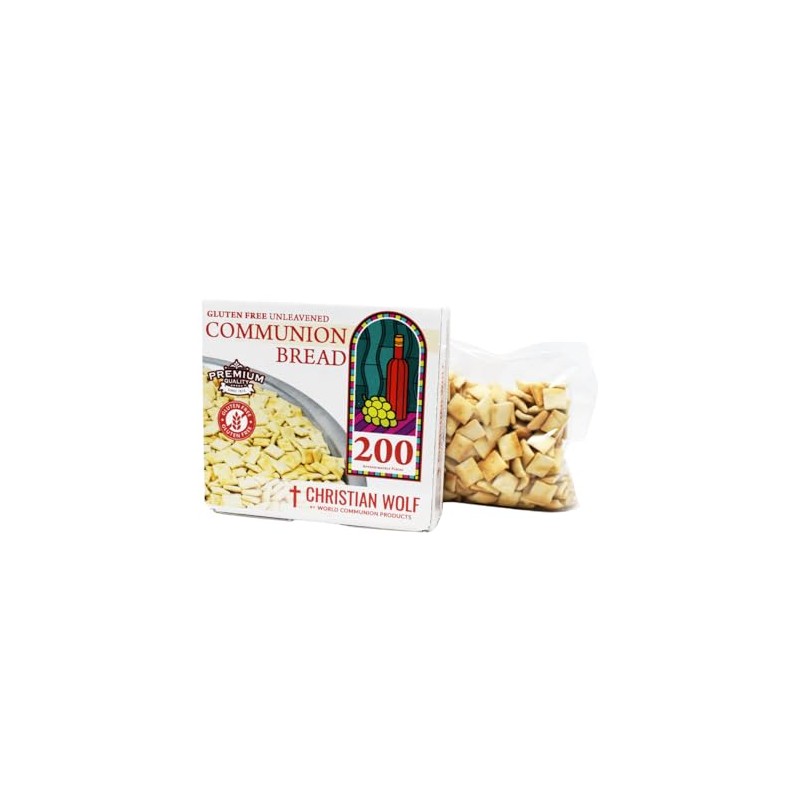 Unleavened Gluten Free Bread for Communion (200 pieces)
