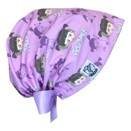 Gorro Quirúrgico Mujer Monsters Inc Stretch Antifluidos