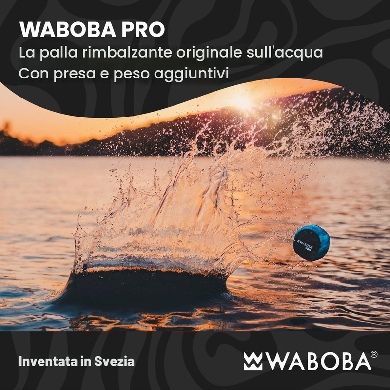 Waboba Pro – Palla ad Alte Prestazioni che Rimbalza sull’Acqua,