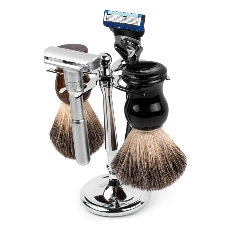 Ipetboom Razor Stand Holder for Shaving Brush Compact Organizer for
