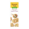 Simple Mills Organic Seed Crackers, Garlic & Herb - Gluten