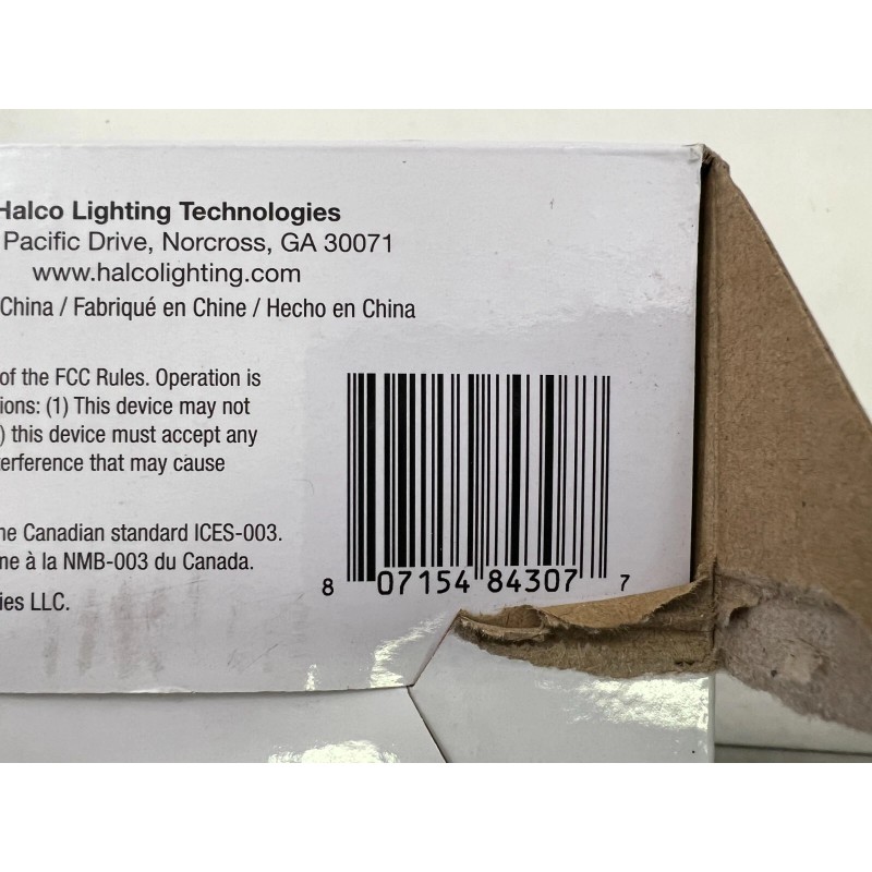 Halco 84307 NIB HID36/850/LED3 36W Corn Cob Lamp 120-277V 5K