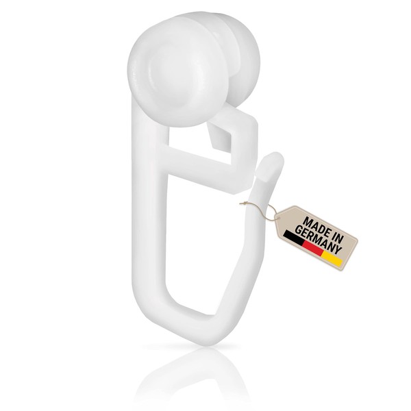 Rollina Curtain Hooks 8 mm (Pack of 100) - Curtain