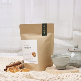 orange tree Jeju tangerine peel ginger tea tea bags 14g 7 tea bags Jeju Island tea / 제주 귤피생강차 티백 14g 7티백 제주도차