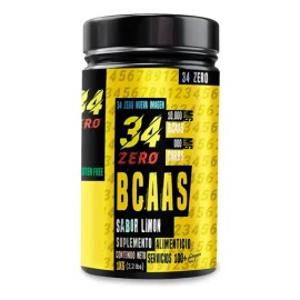 Aminoácidos BCAAs OCRE 34 ZERO Limón Deportivo Polvo 1kg                                                                                              
