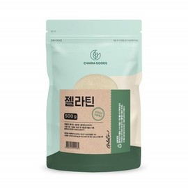 Charm goods Chamgoods gelatin powder powder non-fat fibrous protein 500g 1 pack / 참굿즈 젤라틴 분말 가루 무지방 섬유성 단백질 500g 1팩