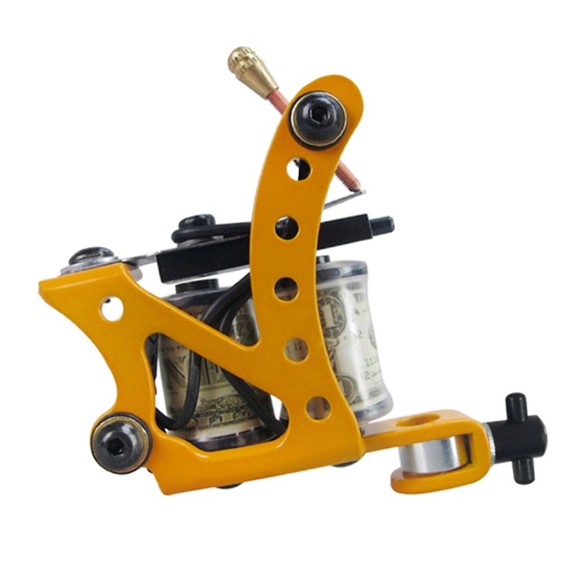 Complete Tattoos Beginner Kit with Tattoos Machines Power Source Foot