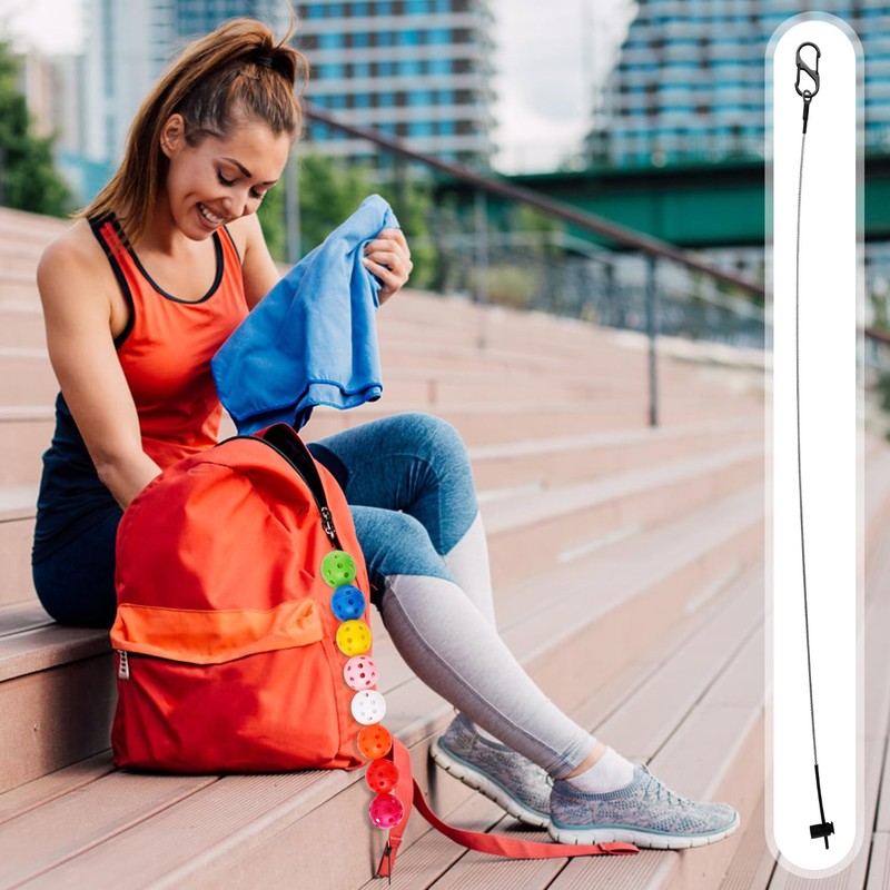 Pickleball Ball Stringer Cable Chord, 23 Inch Length Pickleball Rope