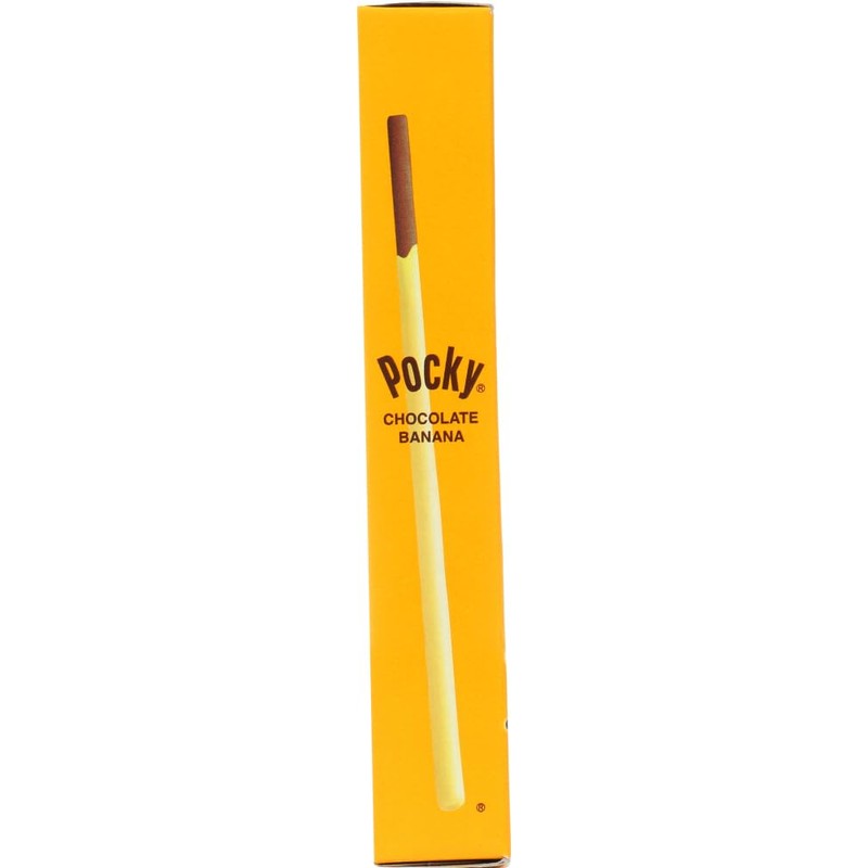 Pocky Covered Biscuit Stick (Chocolate Banana) - 2.47oz (Pack of