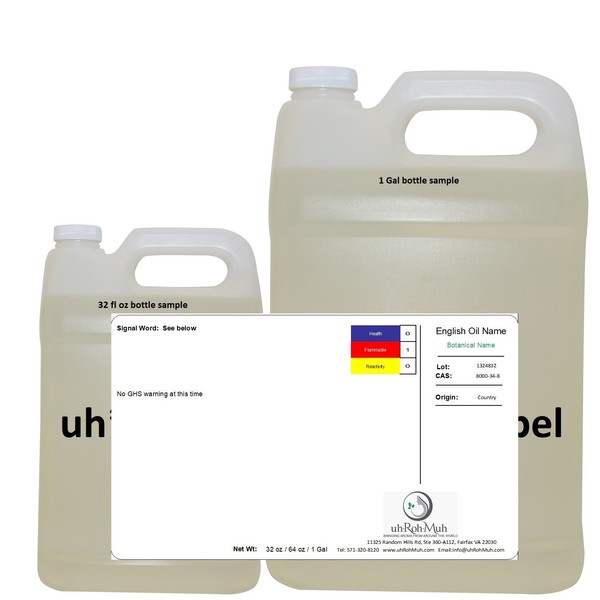 uh*Roh*Muh USDA Certified Organic Castile Soap liquid|| Pure & Unadulterated || UK - (1G) (Net Wt. 4 kg / 8.8 lb)