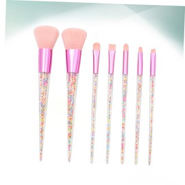 MERRYHAPY Rose Makeup Brush Set 7pcs Professional Brush Kit Perfect for Cosmetics Daily Professional