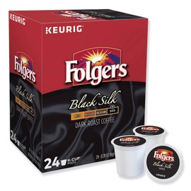 Folgers Black Silk K-Cup for Keurig Brewers, 96 Count