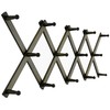 SKOLOO Hat Rack for Wall with 14 Hooks, Solid Wooden,
