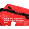 Unbranded 7x5x4" Red 40D Ripstop Sil-Nylon Waterproof First Aid Medic