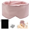Sleep Mask, VEGCOO Silk Sleeping Mask 100% Blackout Eye Mask