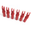 MILAEM 50pcs Archery Arrow Cams Arrows Cams Plastic Insert Arrow