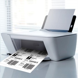 Bostlabel Return Address Labels Stickers - 400 Labels 4-up 4" x 5" Mailing Labels for Laser/Inkjet Printers