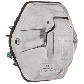 Tectran 670-7200 7 Way Socket (with Circuit Breaker, Split Pin, No Breaker)