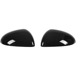 Bediffer Cubierta de Espejo Lateral de Puerta, Protector Negro Brillante de Repuesto para Clase C W206 2022+, Diseño Elegante, Material ABS Duradero, 2 Unidades