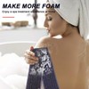 Exfoliating Back Scrubber for Shower, 37 Inches Back Washer with