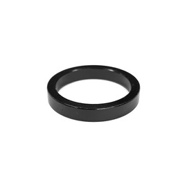 cyclingcolors Bicycle Ahead Stem Spacer Spacers Aluminium MTB Road Bike Spacers Headset Handlebar Headset Spacer Black 1 1/8 Inch 5 mm