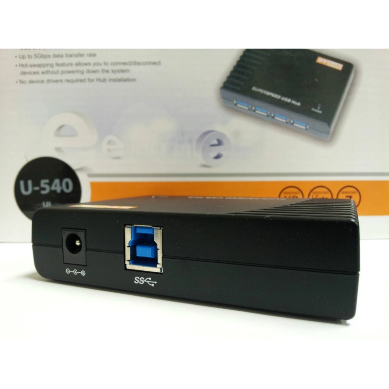 ST-LAB 4 Port SuperSpeed USB 3.0 External Hub with 2A