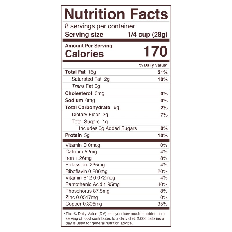 Foods Alive Organic Deluxe Mixed Nuts, 8oz, Kosher Blend of