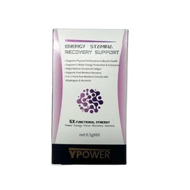 Ypower Pre Workout Energy Supplement – Vegan Capsules with B Complex, Taurine & D-Ribose, Supports Stamina, Mental Focus & Performance, 50 Count