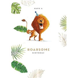 Have A Roarsome Birthday Greeting Card Ling Into The Wild Range Cards