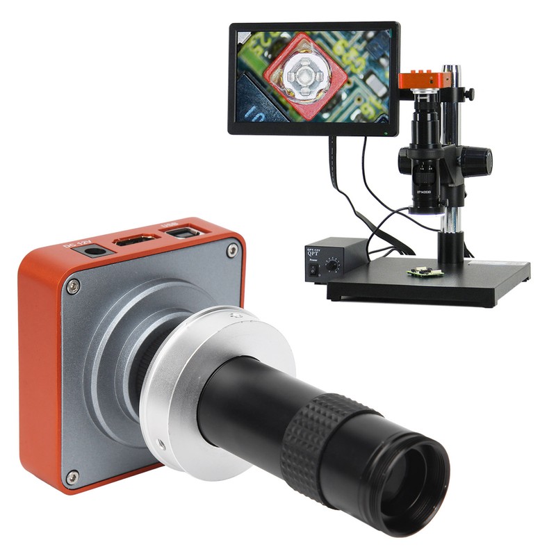 KP-130X-4100 Electron Microscope Camera with Lens 40MP Industrial Camera AC100-240V
