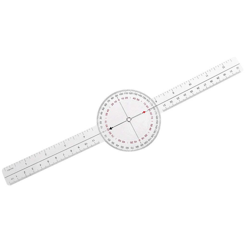 UNTERING Angle Ruler,Goniometer Medical Joint Ruler Calibrated Orthopedics Angle Rule