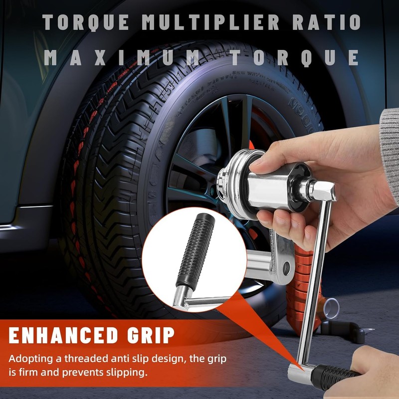 Angchun Torque Multiplier Wrench Set - 1:16 Torsional Torque Wrench
