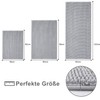 Homaxy Chenille Bathroom Rug, Non-Slip Bath Mat, Washable Bath Mat,