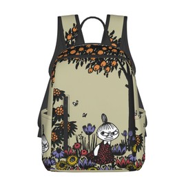 Moomin Backpack, Men's Backpack, Commuting to Work or School, Business Trip, Travel, Large Capacity, Rucksack, Unisex, Pc Bag, Waterproof, Multi-functional, Backpack, multicolor