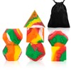 UBEUCK Silicone Dice, DND7PCS Piece Silicone Dice Set, with Flannelette